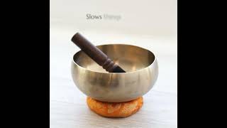 Masterpiece Tibetan Singing Bowl Slow Down Find Your Calm [upl. by Josefa371]