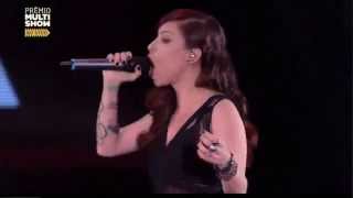 Pitty canta Malandragem no Premio Multishow 2014 [upl. by Waller]