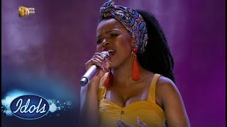 Top 3 Reveal Yanga – Mkulumsebenzi – IdolsSA  Mzansi Magic [upl. by Namyl169]