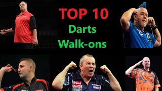 Top 10 Darts Walkons [upl. by Cullan]