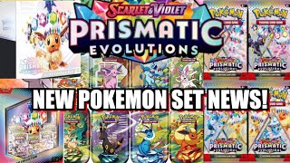 THIS POKEMON SET WILL BE BIGGER THAN EVOLVING SKIES amp 151 PRISMATIC EVOLUTION IS ON THE WAY [upl. by Dilaw]