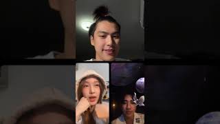 Live 20230502 Ohm Pawat IG live with Film Racha and Perth Tanapon for DoubleSavageEP6 [upl. by Nyvek]