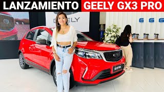 Geely GX3 Pro  ¡Lanzamiento Perú 🔥 [upl. by Tonye]