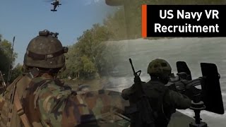 Hooyah The US Navy Recruits Sailors With Virtual Reality [upl. by Pufahl]