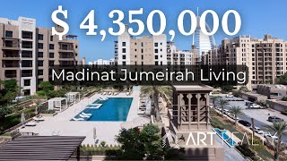 Property Tour  Luxury 4Bedroom Apartment  Madinat Jumeirah Living [upl. by Lough]