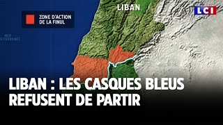 Liban  les Casques bleus refusent de partir [upl. by Strage75]