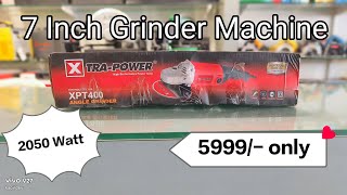 7quot Angle Grinder Machine  Hand Grinder Machine unboxing youtube helpingnaturekd power bosch [upl. by Kreiker]