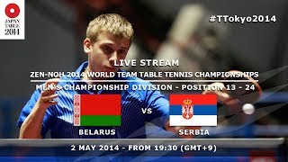 TTokyo2014 Belarus  Serbia [upl. by Yro127]