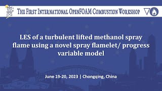 LES of a turbulent lifted methanol spray flame using a novel spray flamelet progress variable model [upl. by Nyladnor]