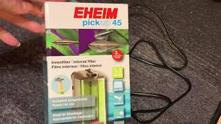 Eheim pickup 45 internal filtre [upl. by Nrubloc]