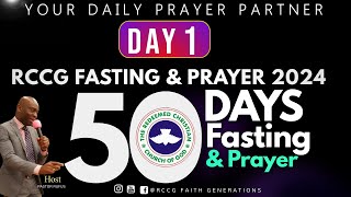 DAY 1 FASTING PRAYER  50 DAYS RCCG FASTING  pastorrufusprayer [upl. by Enitnatsnoc517]