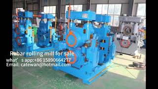 Rebar Rolling Mill  Rebar Rolling Mill Process [upl. by Belden]