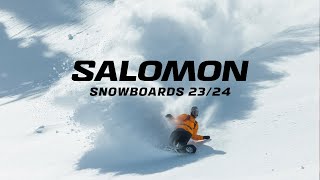 2324 NEW COLLECTION  SALOMON SNOWBOARDS [upl. by Ahsataj70]