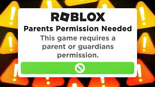 Roblox Parent Permission Update [upl. by Ahseyi]