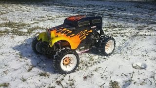 HSP 4WD RC NITRO GAS MONSTER TRUCK 88046 [upl. by Ayoj]