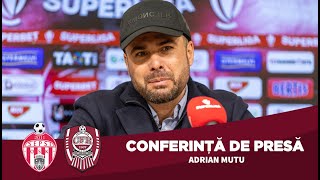 🎥 Sepsi  CFR Cluj  Mutu “Ratăm prea mult și asta se vede pe tabelă” [upl. by Dnalra]