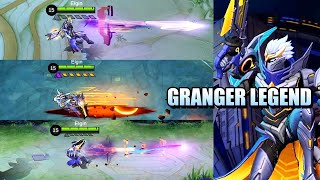 HOW MUCH I SPENT TO GET GRANGERS LEGEND SKIN  MOBILE LEGENDS [upl. by Eniarda]