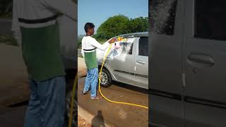 mahalakshmi water service  foam gun wash for car and bykes [upl. by Willmert]