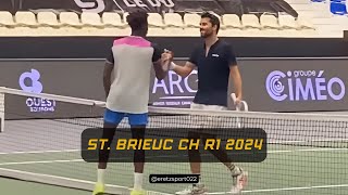 SaintBrieuc Challenger 2024 R1 Moise Kouame WC vs Jules Marie Highlights [upl. by Base]