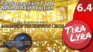 Lyra Pandæmonium Anabaseios The Eleventh Circle FFXIV Endwalker P11N Normal Raid Blind Reaction [upl. by Willtrude379]