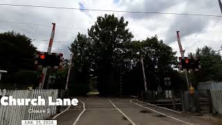 Church Lane Level Crossing Essex [upl. by Adlaremse784]