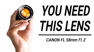 This vintage lens is a dream  Canon FL 58mm f12 Review [upl. by Illene]