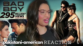 BAD BOY Song Reaction  Saaho  Prabhas Jacqueline Fernandez  Badshah Neeti Mohan [upl. by Hazeghi]