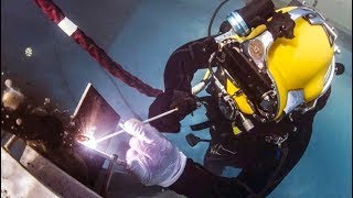 UNDERWATER WELDING  12052019 [upl. by Parlin]