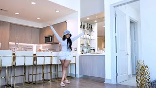 MY LUXURY 2 BR APARTMENT TOUR HOUSTON TX Amazon Finds Homary amp Decor DIY Tips [upl. by Delaryd]