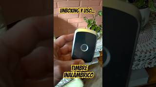 TIMBRE INSTALADO FÁCIL unpkdtodo suscríbete short hazlotumismo unboxing unboxingvideo [upl. by Duthie]