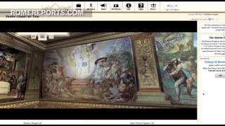 A 3D virtual tour of the Sistine Chapel [upl. by Llevaj]