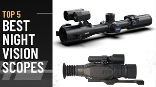 5 Best Night Vision Scopes Coyote HuntingAir Rifles 2024 [upl. by Kolnick709]