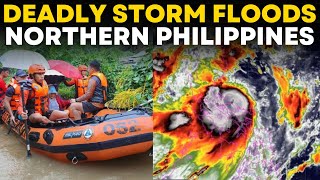 Philippine Storm LIVE  Storm Yagi LIVE  Severe Rains And Floods Disrupt Northern Philippines LIVE [upl. by Treulich]