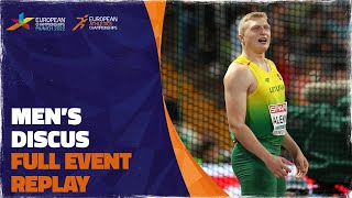 Mens Discus Final  Munich 2022  Mykolas Alekna [upl. by Yraht]