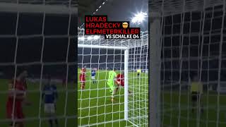 Penalty  followup shot  Incredible double save 🤯 [upl. by Aissej]