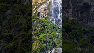 Neture waterfall mountains nature relaxing music shorts [upl. by Aleibarg]