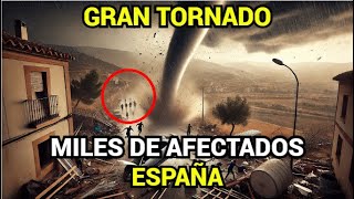 GRAN TORNADO GENERA CAOS Y DESTRUCCION DEJANDO A MILES DE AFECTADOS EN ESTE PAIS [upl. by Enomes382]