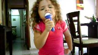 SARA VALENTINA CANTANDO RANCHERAS [upl. by Esilehs]