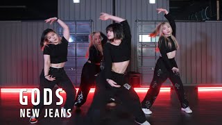 GODS  NEW JEANS  EUANFLOW CHOREOGRAPHY  MID CLASS [upl. by Eitsud]