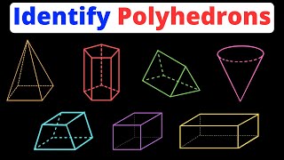 Identify amp Name Polyhedrons  Prisms amp Pyramids  Eat Pi [upl. by Pia38]