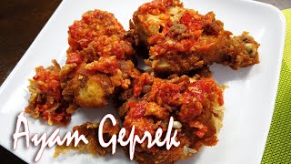 Ayam Geprek  Resepi Mesti Cuba dan Sungguh Menyelerakan [upl. by Dehlia186]