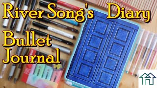 DOCTOR WHO  Bullet Journal as RIVER SONGs Diary [upl. by Yared]