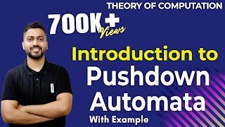 Lec50 What is Pushdown Automata in TOC  Definition amp Explanation in Hindi [upl. by Akiraa]