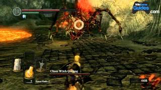 Dark Souls Walkthrough  Dark Souls Guide  Chaos Witch Quelaag Boss Fight  WikiGameGuides [upl. by Alleda348]