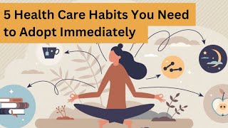 5 Self Care Habits You Need to Adopt to Live a Better Life  Mindful Self Care Habits [upl. by Eiuqnimod]