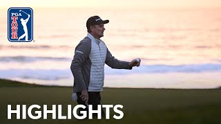 Highlights  Sunday  ATampT Pebble Beach  2023 [upl. by Nwaf]