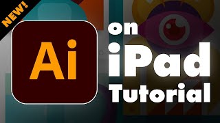 Illustrator on iPad Tutorial  Complete App Guide [upl. by Orabelle247]