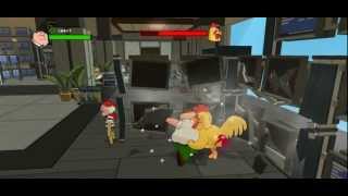 Family Guy Back to the Multiverse  Chicken Fight [upl. by Ranzini]