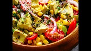 Avocado Corn Salad [upl. by Floridia61]