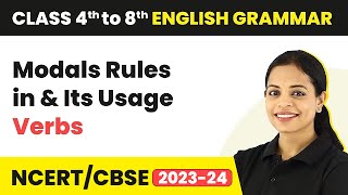 Modals Rules in English Grammar and Its Usage  Verbs  Class 4th to 8th English Grammar [upl. by Calvano]